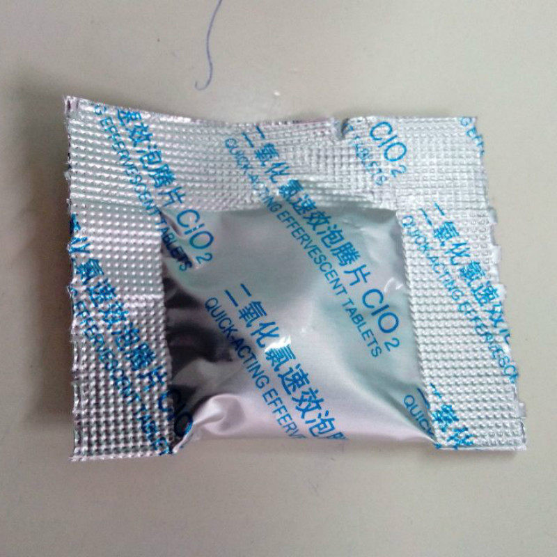 Bucket Green Moss Remover Drinking Water Disinfection Chlorine Dioxide Quick Quick Foaming Ingots Besides Taste Substitute 84 Immunization