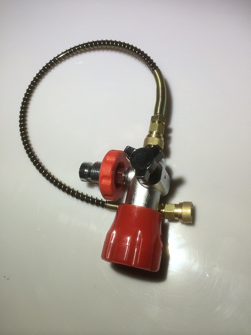 Super large to small explosion-proof large to small 6 8L carbon fiber cylinder 30mpa large to small inflatable adapter