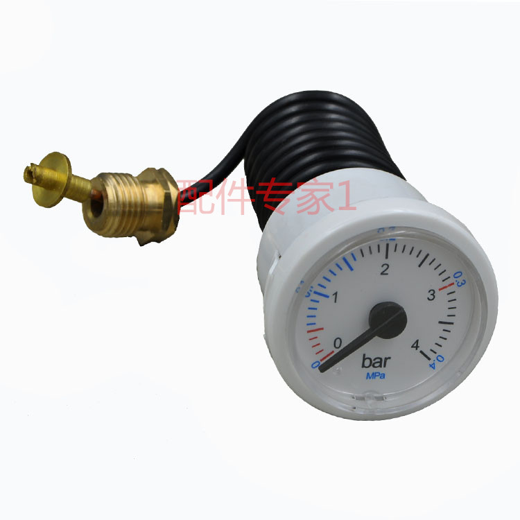  General Wall Hanging Stove Water Pressure Gauge Wall Hanging Stove Accessories Wall Hanging Furnace Pressure Meters