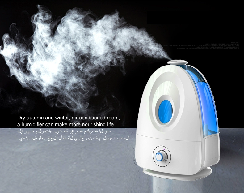 Máy làm ẩm không khí thông minh MX12 Máy lọc không khí sáng tạo Anion Máy tạo độ ẩm màu xanh - Máy giữ ẩm