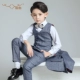 Hoa cô gái ăn mặc nam trẻ em phù hợp với phù hợp với cậu bé hiệu suất trang phục đàn piano hiệu suất quần áo Hàn Quốc phiên bản mới vest trong cậu bé lớn váy trẻ em Váy trẻ em