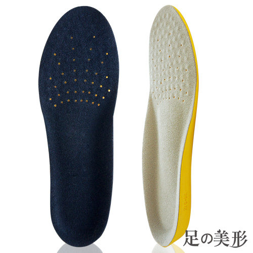 台湾官网直邮进口足的美形 弹力PU功能型运动鞋垫(2双)