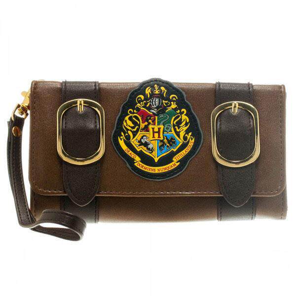 Warner genuine joint Harry Potter around the Hogwarts school emblem badge handbag wallet clutch bag