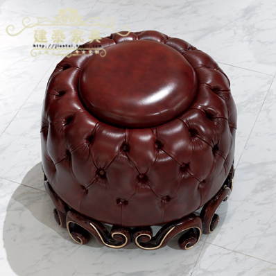 建泰欧式皮脚蹬门换鞋柜EE025