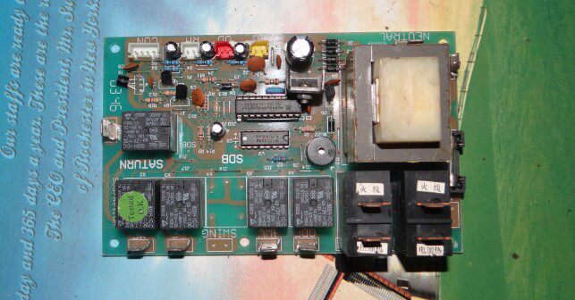 Day plus air conditioning MCB DB 001 computer board SDB REV 0A SDB41024-2