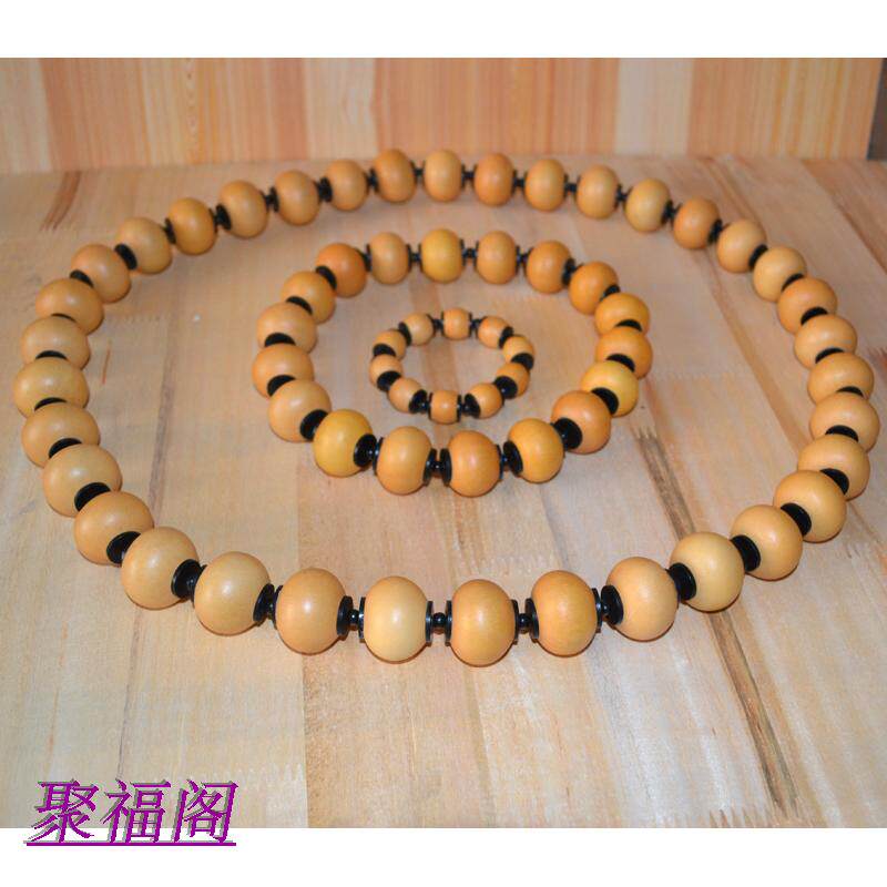 New Year's Eve natural play text play Hand twist small gourd hand string boutique bracelet Rosary beads Buddha beads crafts