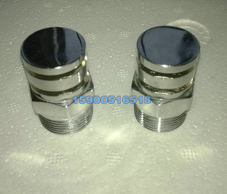 Special ZSTMC-80 double outlet water curtain nozzle DN20 horizontal double seam water curtain sprinkler 60°