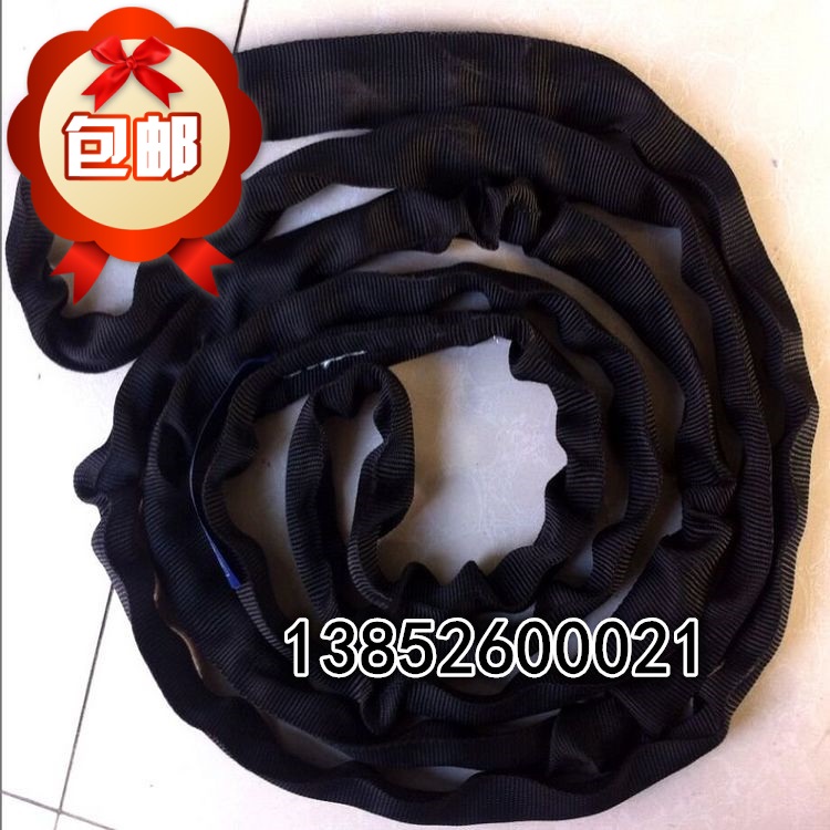 Heavy-duty truck trolley equipped with 8-50 tons 5 meters off-road trolley rope (tree hugging belt) trolley with traction rope