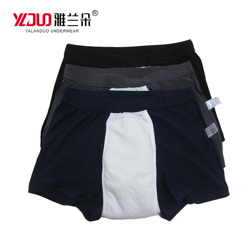Middle-Aged and Elderly Men's Incontinence Underwear, Incontinence Care Underwear, Prostate Washable Adult Anti-Leakage Diapers