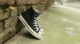 Converse 70S Giày vải trắng đen tiêu chuẩn Samsung 144757C / 162058C / 142334C / 162050C giày converse nữ Plimsolls