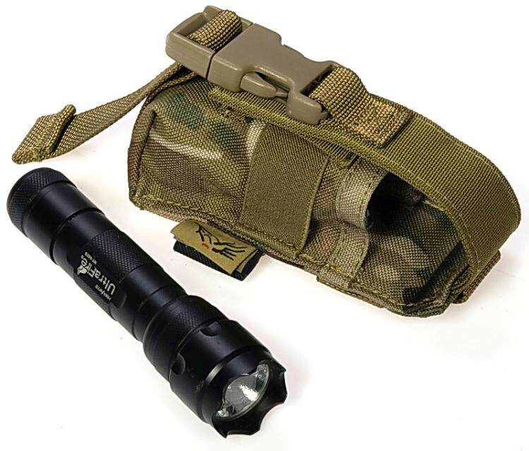 Xiangye Flyye flashlight bag Flashlight bag C8T6 flashlight single section 18650MOLLE system fanny pack