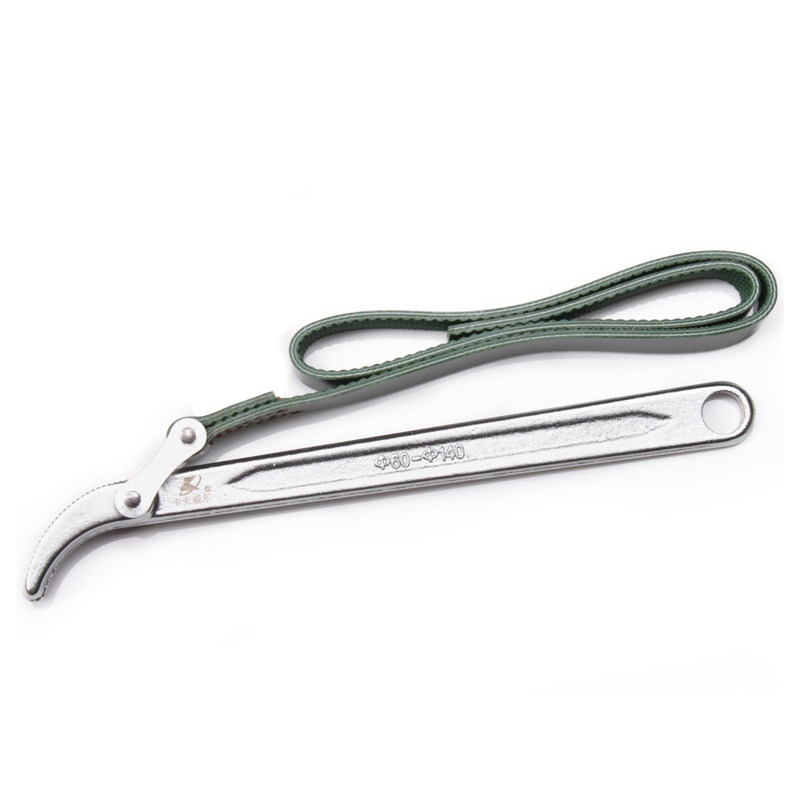 Kavwell Belt Type Machine Filter Wrench Oil Lattice Wrench Oil Gg Oil Filter Wrench Filter Element Wrench