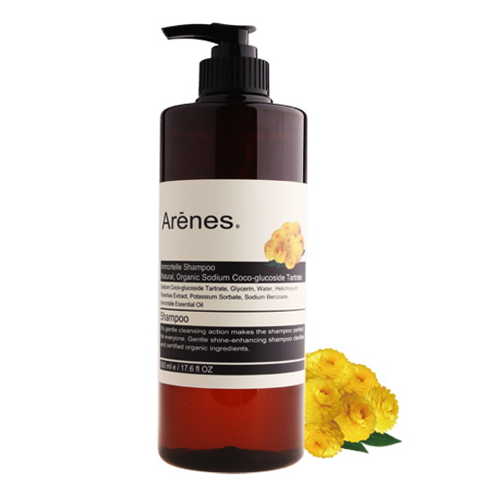 台湾官网直邮进口【Arenes】有机蜡菊丰盈洗发露(500ml)