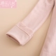 Áo cotton hình học không có áo thun cashmere nữ cộng với áo nhung dày cổ chữ V ôm sát cơ thể một mảnh - Áo ấm