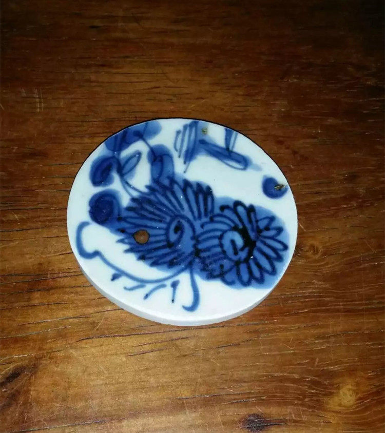 Early Morning Ancient Porcelain Pieces Pendants Floral Tattoo old porcelain pieces Porcelain Pieces Ancient Play Antique Tang Song Yuan Ming Qingqing Flower Porcelain