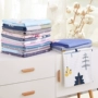 Chăn bông đơn 100% cotton 200x230 đôi 1,5m1,8 m khăn trải giường sinh viên ký túc xá đầy đủ chăn 	chăn phao dày	