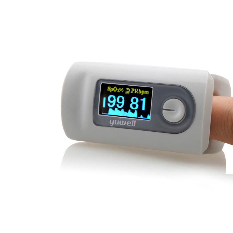 鱼跃指夹血氧仪YX301血氧饱和度检测仪 脉搏监测仪 指夹式心率仪