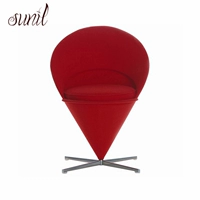 Thiết kế nội thất Bắc Âu kính thép hình nón tiếp tân kinh doanh để thảo luận về ghế sofa giải trí phòng khách ghế đơn ghế dài