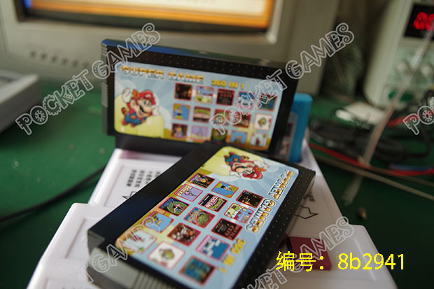 Collection] Brand new FC Red and White Game Card High Capacity 8-bit FC VIDEO Game 360 in One Card