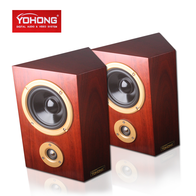 YOHONG Yinghan S-30 dipole surround speaker Bookshelf speaker Subwoofer 2 0 passive monitor audio