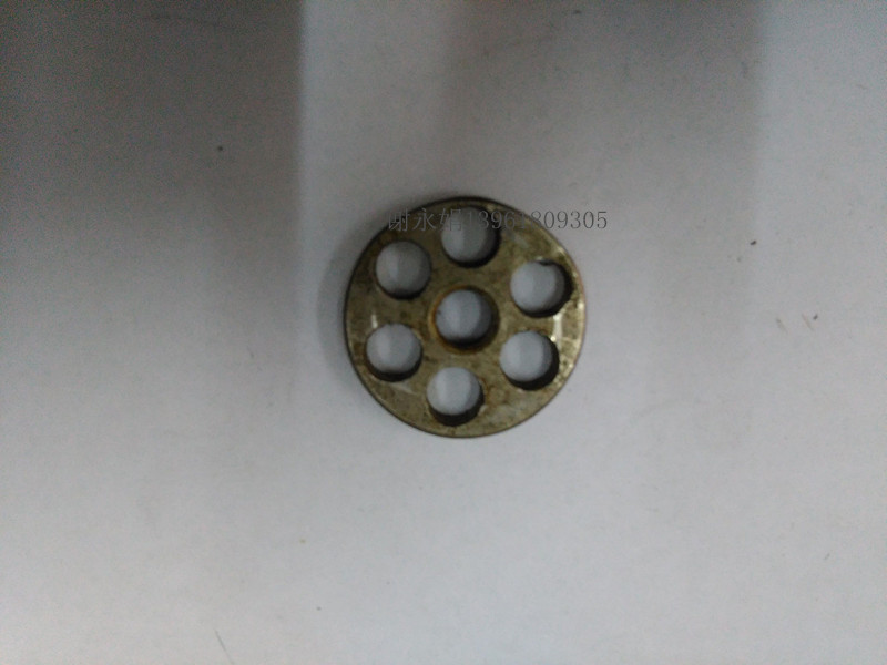 High-pressure cleaner accessories Type 55 58 58 30 40 Type 40 high-pressure washing machine accessories High pressure pump head Seven-hole valve sheet