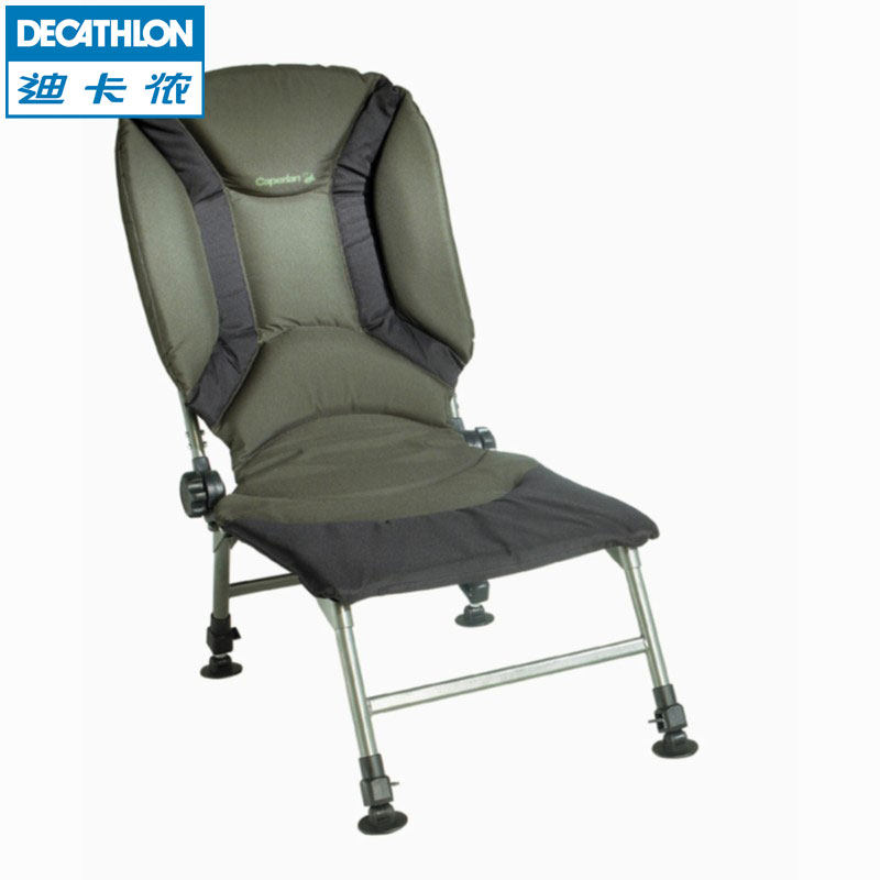迪卡侬 大号钓鱼椅子多功能垂钓椅可折叠便携钓椅 CAPERLAN