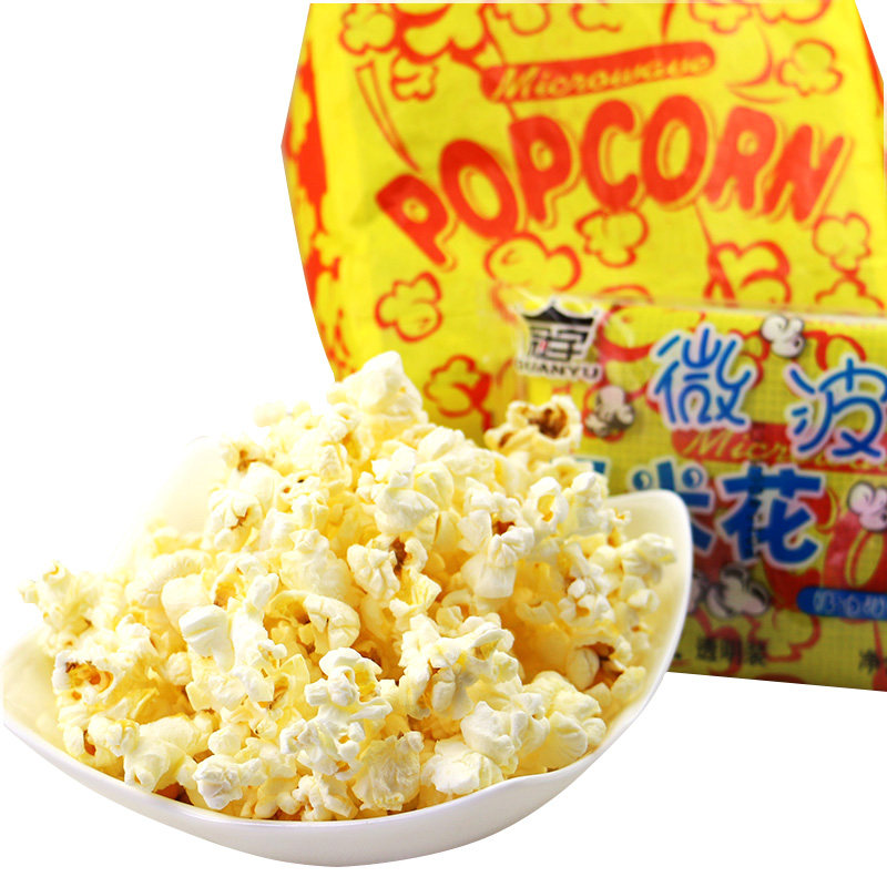【天猫超市】冠宇大爆炸微波玉米花透明装奶油甜味120g膨化零食
