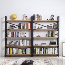  Special offer boutique bookshelf shelf Living room storage storage simple modern shelf shelf Floor wall rack Wrought iron