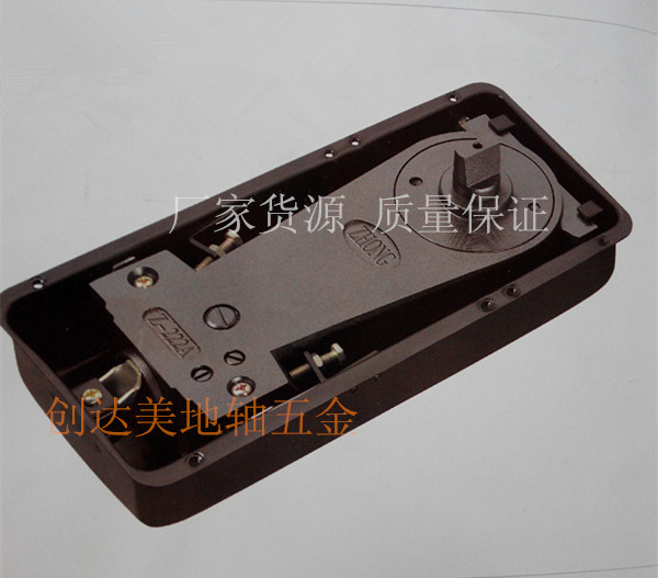 Double 11 glass door surface spring wooden door double adjustable lifting and dropping multi - functional floor spring door axis double 12