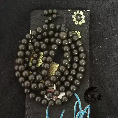 Bianmeikang special contribution micro blemish yellow stone 108 grain beads multi-layer hand Zhengzong Sibin stone necklace