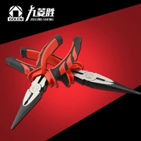 Плоскогубцы с игольчатыми наконечниками, нескользящая ручка, 6 дюймовые, 8 дюймов