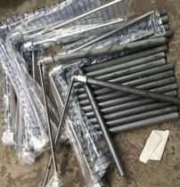 Die casting machine accessories cold chamber L-shaped graphite crucible thermometer rod aluminum alloy silicon carbon rod silicon carbide protective sleeve