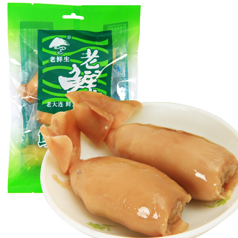 【天猫超市】老鲜生 鱿鱼仔230g/袋 原味 带籽鱿鱼仔 海鲜零食