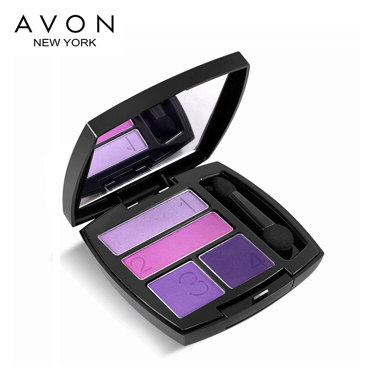 包邮 专柜正品 Avon/雅芳 臻彩四色眼影5G 雅芳四色眼影 多色可选