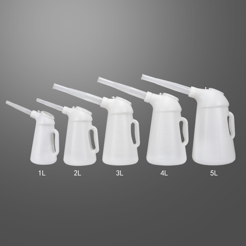 Plastic Plus Oil Pot Plastic Oil Pot With Scale Car Marine Oil Pot 4S Point Machine Oil Pot Capacity 1L-5L