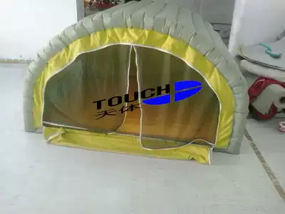 New type inflatable insulation four seasons camping tent TPU medical fabric full set of air pump celestial water bed