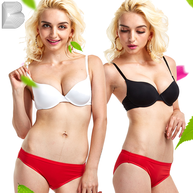 Bench/Body/Benqu Women's 2-Piece Set Pure Color Fashion Sexy Close-Fitting Bra Women's Intimates Tur0010