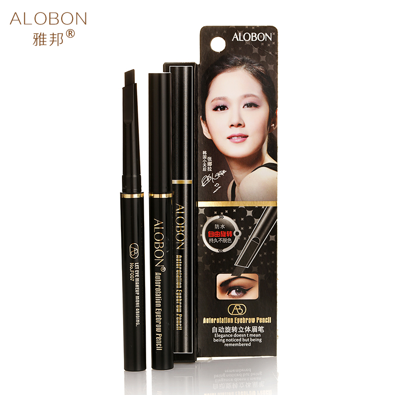 【天猫超市】AloBon/雅邦自动旋转立体眉笔3g持久防水不晕染F007