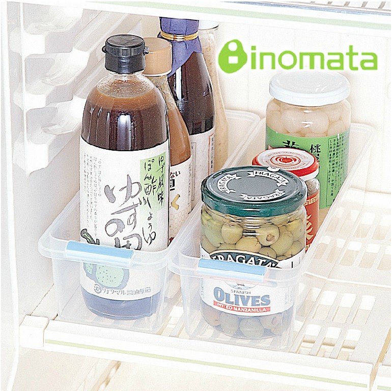 Japan imports INOMATA refrigerator containing box finishing frame frozen containing basket drinks food seasoning containing basket
