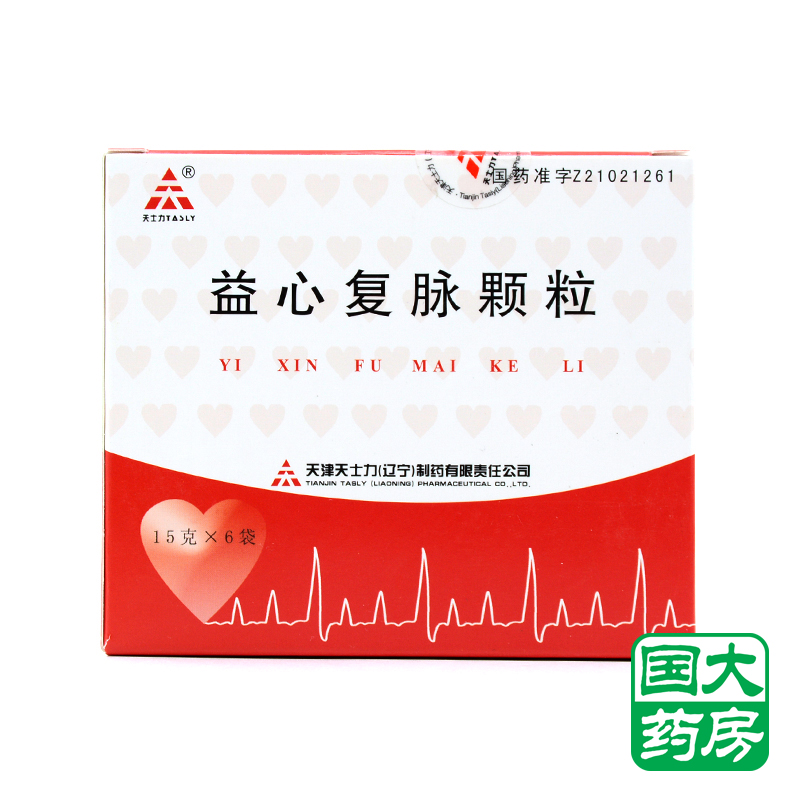 TASLY/天士力 益心复脉颗粒 15g*6袋/盒