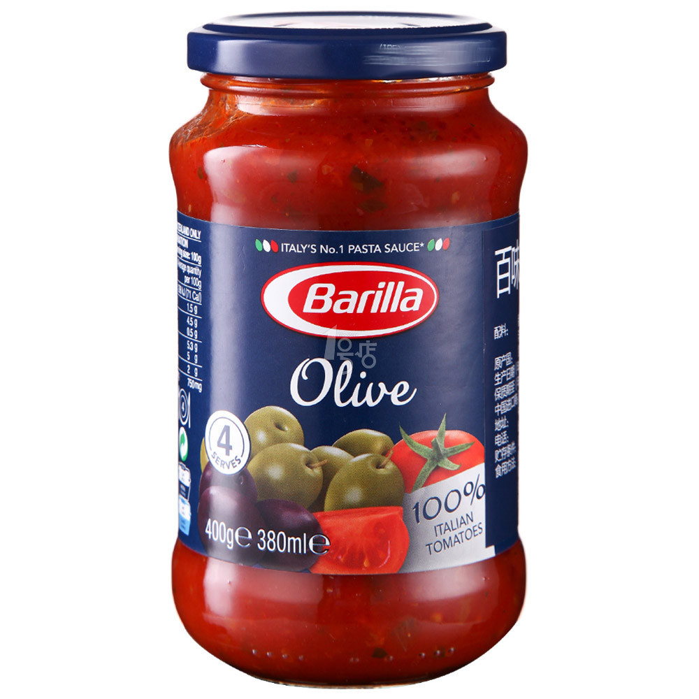 Barilla百味来 橄榄味意粉酱 400g