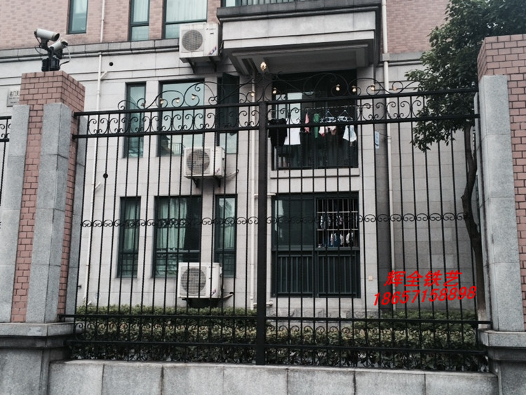 Hangzhou wrought iron fence iron fence iron fence Villa iron fence Villa fence iron fence