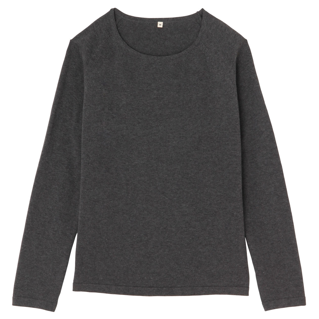 无印良品MUJI 女式 一字领毛衣