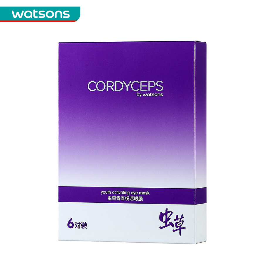 屈臣氏Watsons 虫草青春悦活眼膜6对装