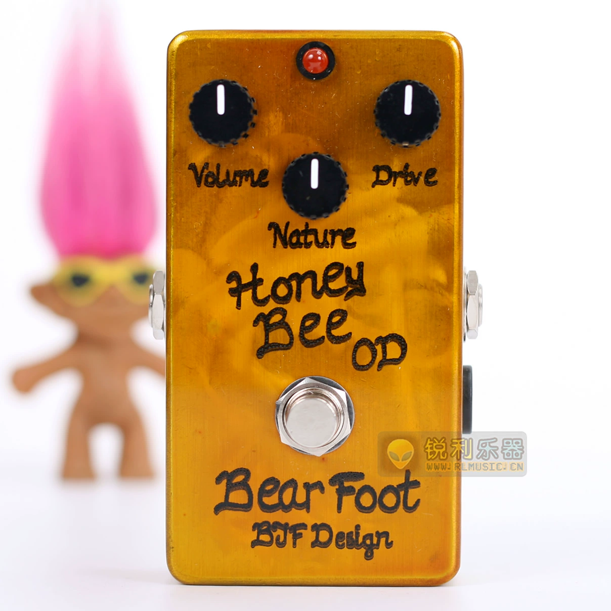 【Bearfoot Honey Bee Overdrive】 Hiệu ứng Overdrive 【Dụng cụ sắc bén】 - Phụ kiện nhạc cụ