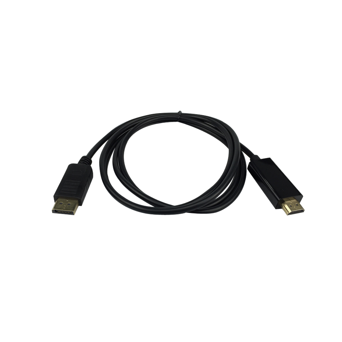 1 8 meters black white 1080P standard DP to HDMI computer TV audio video extension cable