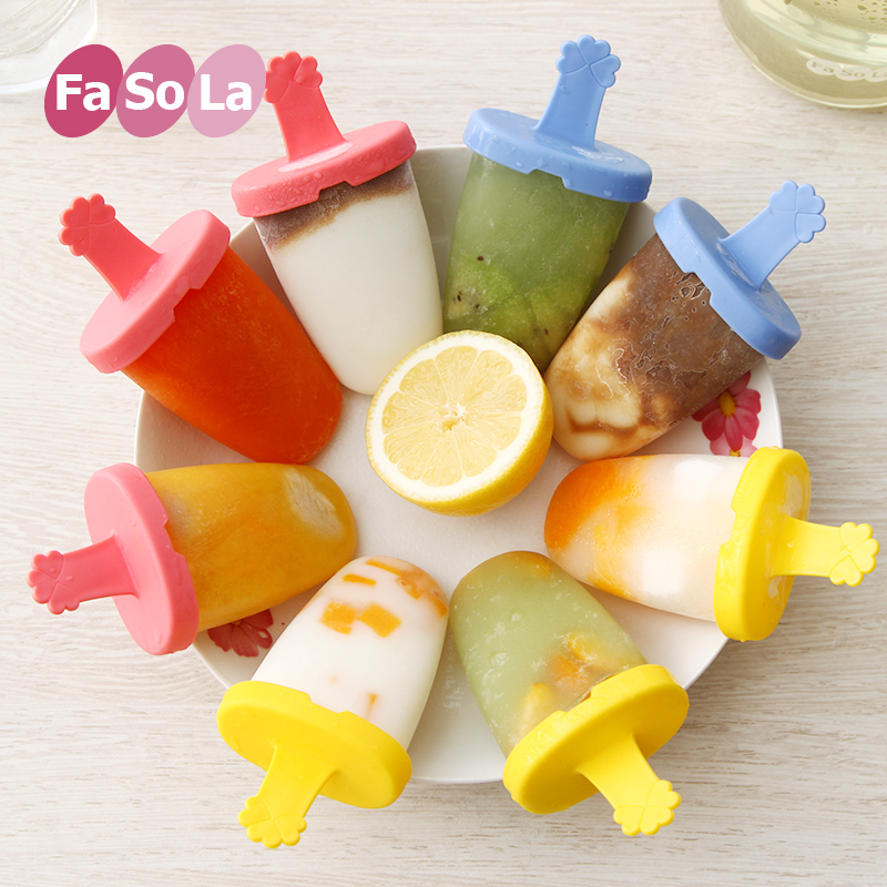 Fasola创意棒冰模具自制雪糕冰棍制作器冰淇淋冰棒雪糕模具制冰盒