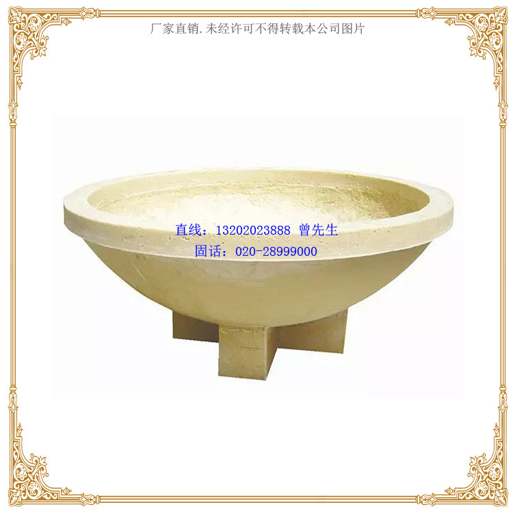 Deinscription art sandstone flower pot sandstone sandstone sandstone sculpture relief European-style artificial sandstone flower pot TH002