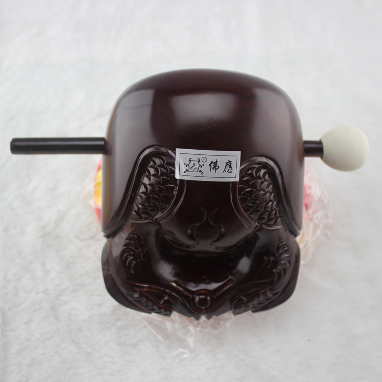 Temple supplies Fabric Material 4 inches wooden fragrance camphor Buddha Co - Ltd. Special Front Buddha Red Wood color