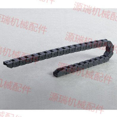 Enhance nylon drag chain plastic trailer machine tool track cable slot engraving machine tank chain 810 series